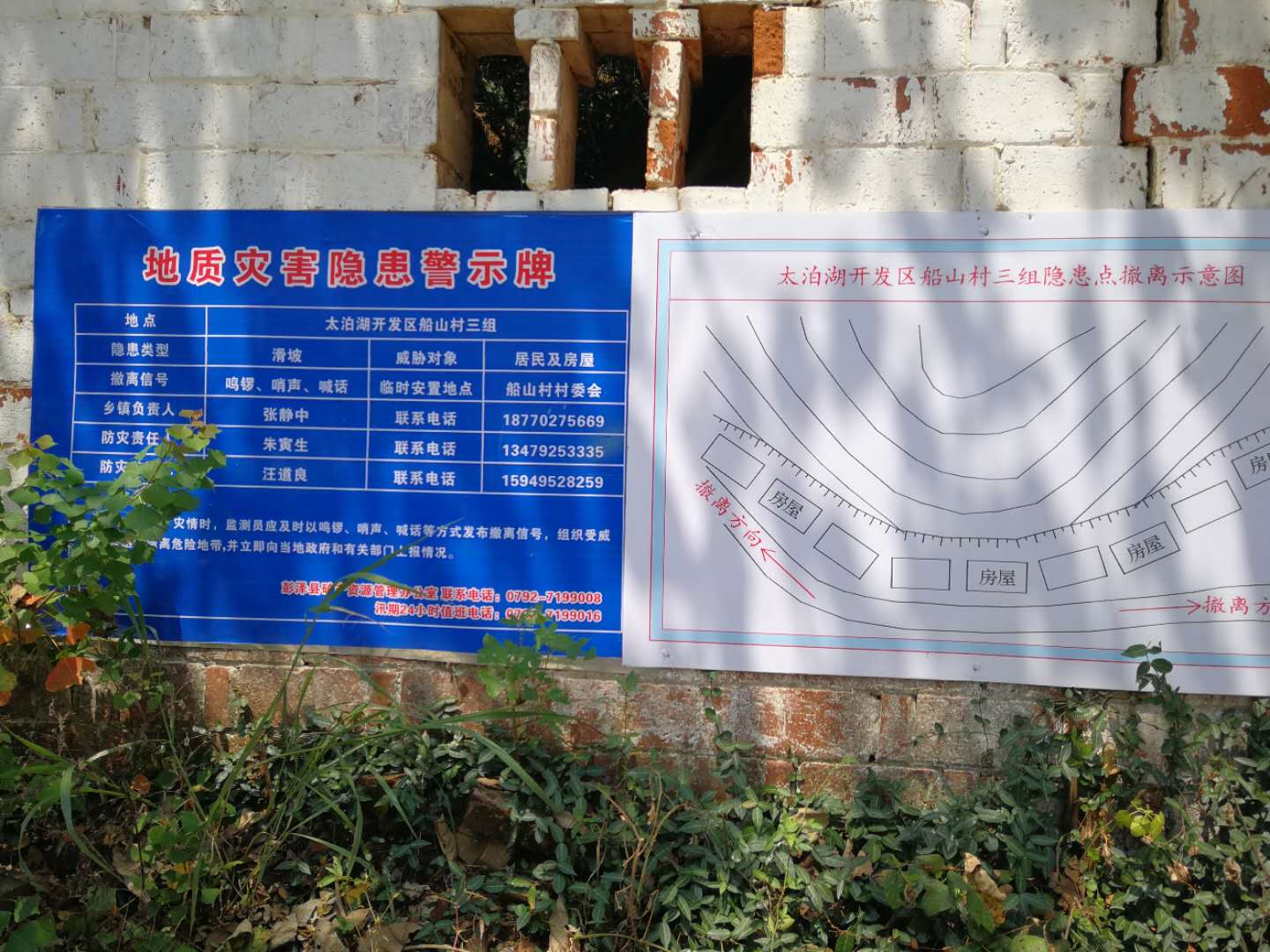 地灾点设置的警示牌.jpg